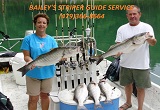 Striper fishing guide service